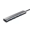 Trust Halyx USB 3.2 Gen 1 (3.1 Gen 1) Type-A 5 Mbit/s preto, cinzento