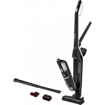 Aspirador vertical Bosch BBH32101/escova elétrica aspirador vertical 2-em-1 bateria seco sem saco preto