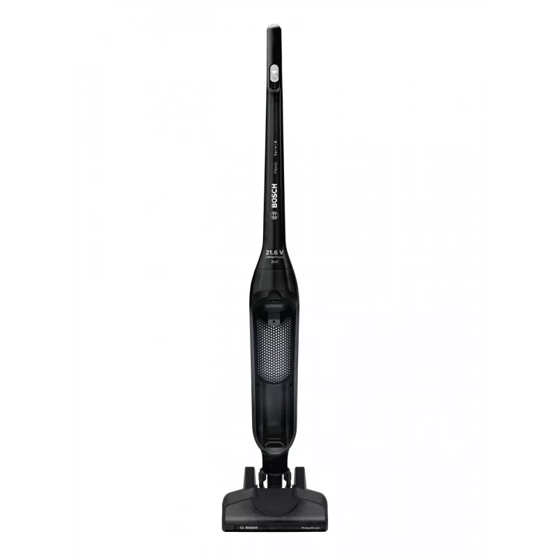 Aspirador vertical Bosch BBH32101/escova elétrica aspirador vertical 2-em-1 bateria seco sem saco preto