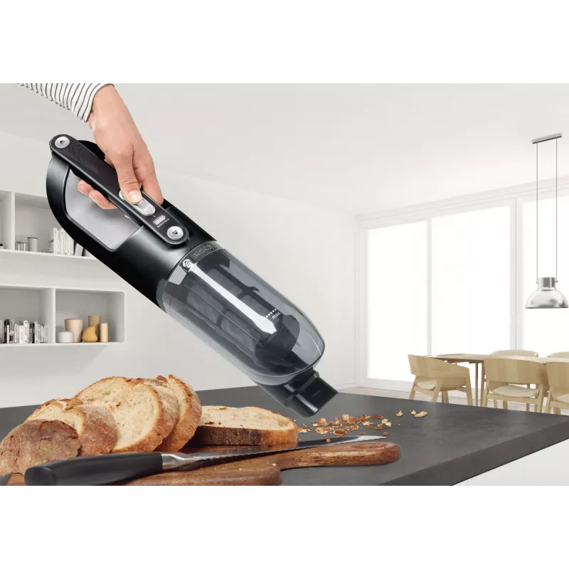 Aspirador vertical Bosch BBH32101/escova elétrica aspirador vertical 2-em-1 bateria seco sem saco preto
