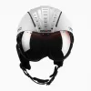Capacete de esqui Casco SP-2 Carbonic Visor Branco Tamanho S (52-54 cm)