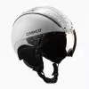 Capacete de esqui Casco SP-2 Carbonic Visor Branco Tamanho S (52-54 cm)