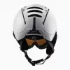 Capacete de esqui Casco SP-2 Carbonic Visor Branco Tamanho S (52-54 cm)
