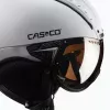 Capacete de esqui Casco SP-2 Carbonic Visor Branco Tamanho S (52-54 cm)