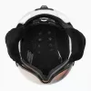 Capacete de esqui Casco SP-2 Carbonic Visor Branco Tamanho S (52-54 cm)