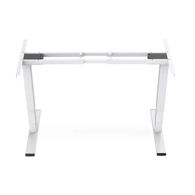 Estrutura de secretária com regulação elétrica de altura DIGITUS, motor duplo, 3 níveis, branco