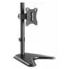 Suporte de secretária para TV e monitor MANHATTAN 10–27 polegadas inclinável/rotativo/orientável VESA 75×75–100×100, máx. 7 kg, preto