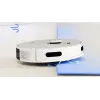 Robô aspirador EZVIZ RE5S Plus — 9000 Pa de potência de aspiração, bateria de 5200 mAh, 22 minutos de autonomia, função de lavagem, base de autossegagem