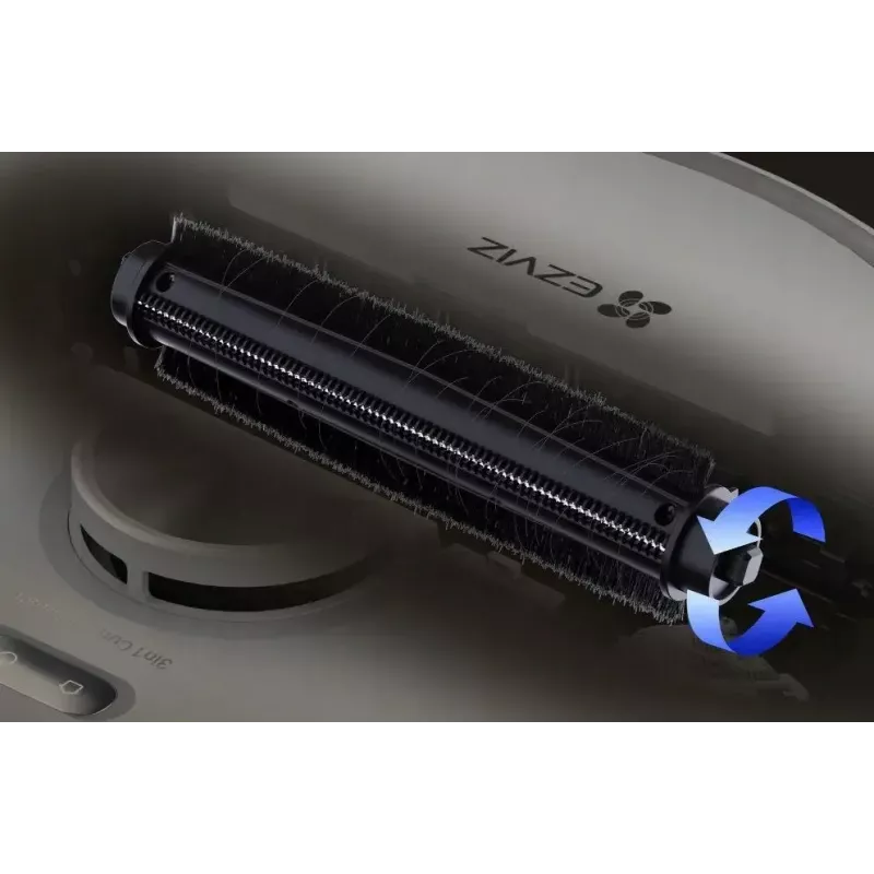 Robô aspirador EZVIZ RE5S Plus — 9000 Pa de potência de aspiração, bateria de 5200 mAh, 22 minutos de autonomia, função de lavagem, base de autossegagem