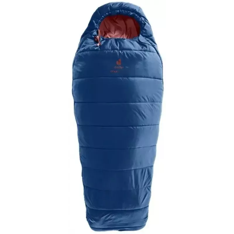 Deuter Starlight saco-cama infantil, 130–170 cm, nightblue/redwood