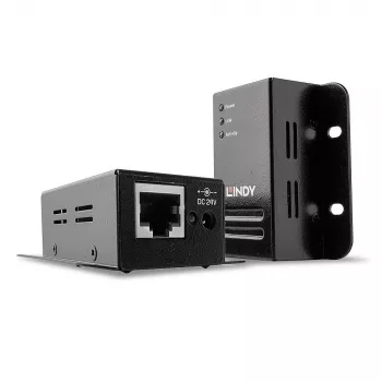 Extensor USB 2.0 Cat.6 Lindy 50 m, transmissor e recetor de rede