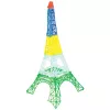 Recarga de filamento 3DOODLER Start Eco Plastic Fire and Ice – 250 unid., 2,5 mm, compostável, laranja/turquesa/branco/amarelo