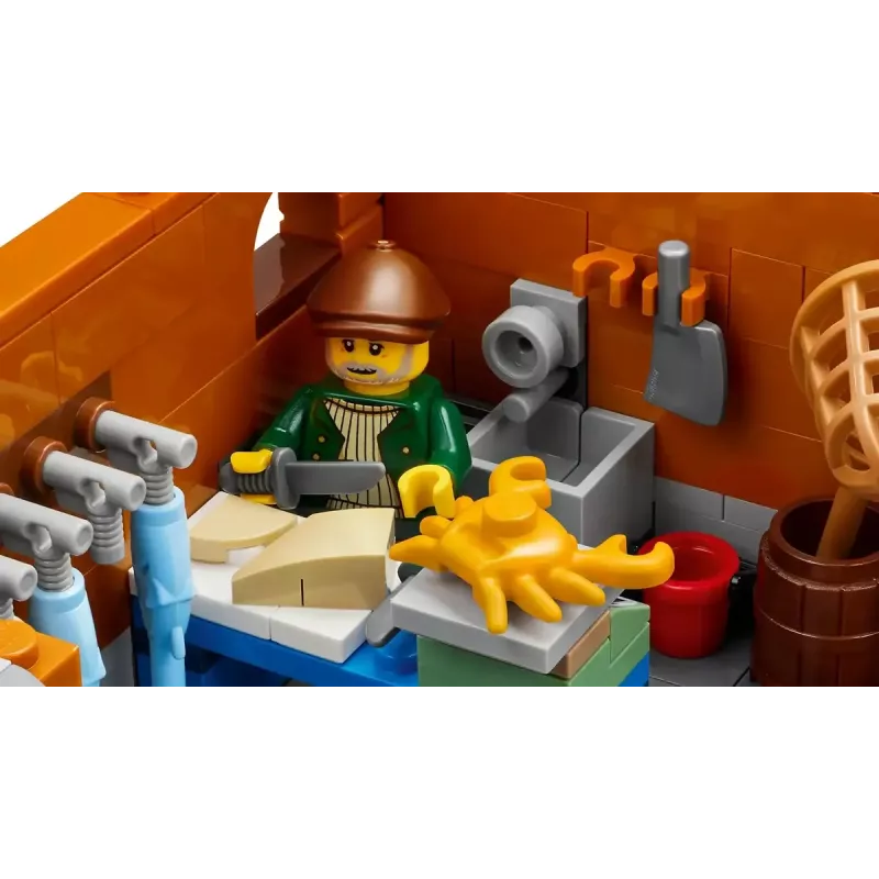 Conjunto de construção LEGO Ideas 21359 Riviera Italiana, 3251 peças, 10 minifiguras, a partir de 18 anos