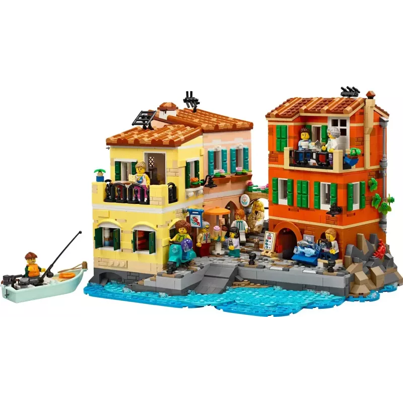 Conjunto de construção LEGO Ideas 21359 Riviera Italiana, 3251 peças, 10 minifiguras, a partir de 18 anos