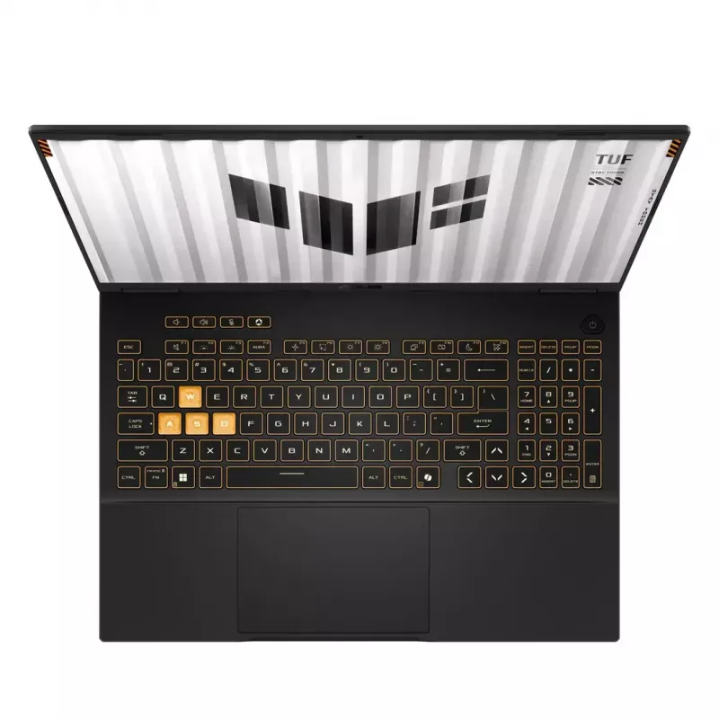 Portátil gaming ASUS TUF Gaming F16 FX608JPR-I7161 de 16 polegadas FHD+ 165 Hz, Intel Core i7-14650HX, 16 GB DDR5, SSD de 1 TB, NVIDIA GeForce RTX 5070, sem sistema operativo