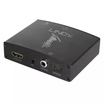 Extrator de áudio Lindy HDMI 4K30