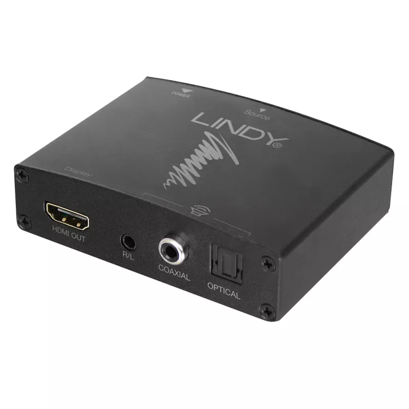 Extrator de áudio Lindy HDMI 4K30