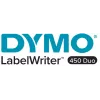 Impressora de etiquetas DYMO LabelWriter 450 Duo | Impressora de etiquetas térmica direta | Impressão rápida de etiquetas, códigos de barras e mais | Imprime etiquetas LW e etiquetas plásticas D1