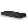 Lindy 38249 comutador HDMI 2.0 18G de 4 portas com áudio, de secretária