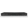Lindy 38249 comutador HDMI 2.0 18G de 4 portas com áudio, de secretária