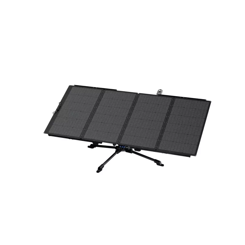 EcoFlow SOLARTS-EU seguidor solar, de 2 eixos, bateria de 5000 mAh, IP54, controlo por app, painel máx. 25 kg / 2,4x1,1 m
