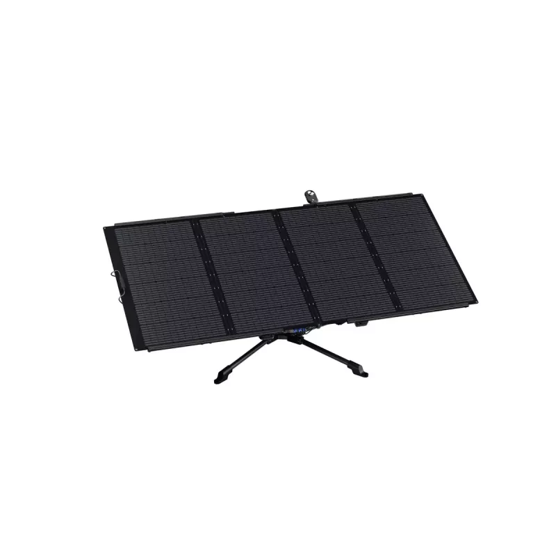 EcoFlow SOLARTS-EU seguidor solar, de 2 eixos, bateria de 5000 mAh, IP54, controlo por app, painel máx. 25 kg / 2,4x1,1 m