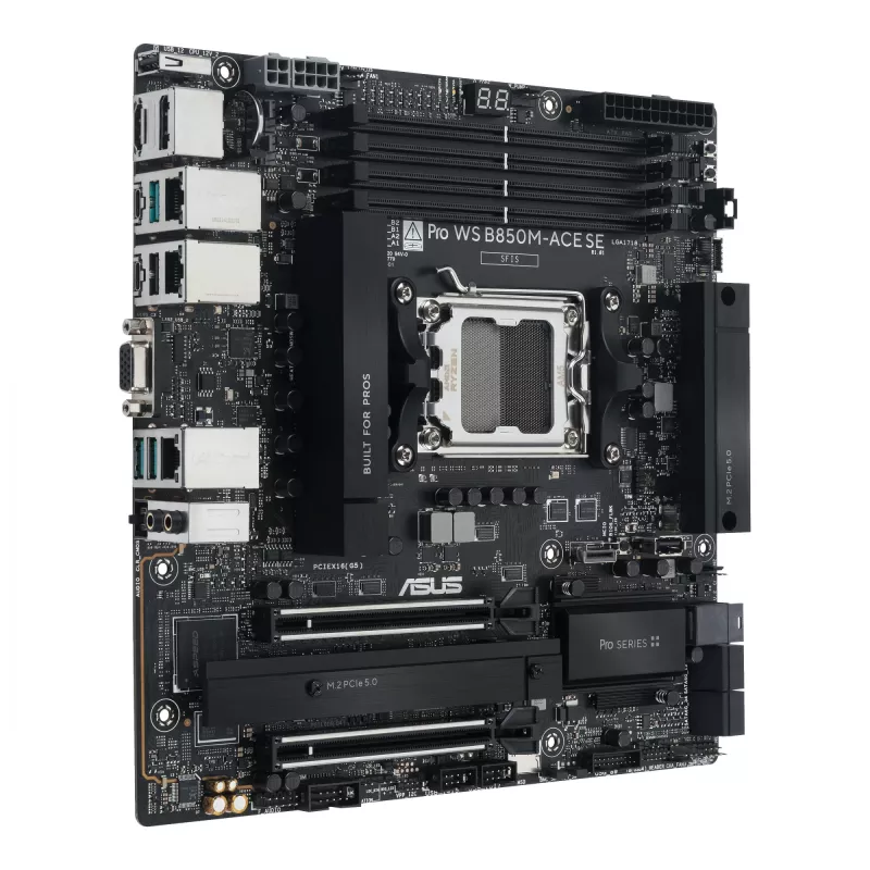 ASUS PRO WS B850M-ACE SE AMD B850 Socket AM5 micro ATX