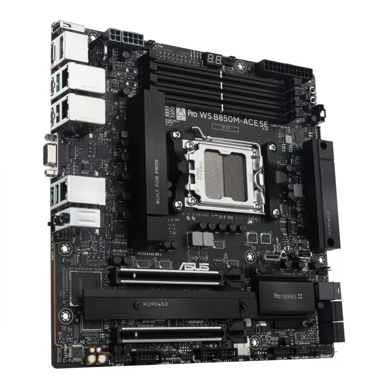 ASUS PRO WS B850M-ACE SE AMD B850 Socket AM5 micro ATX