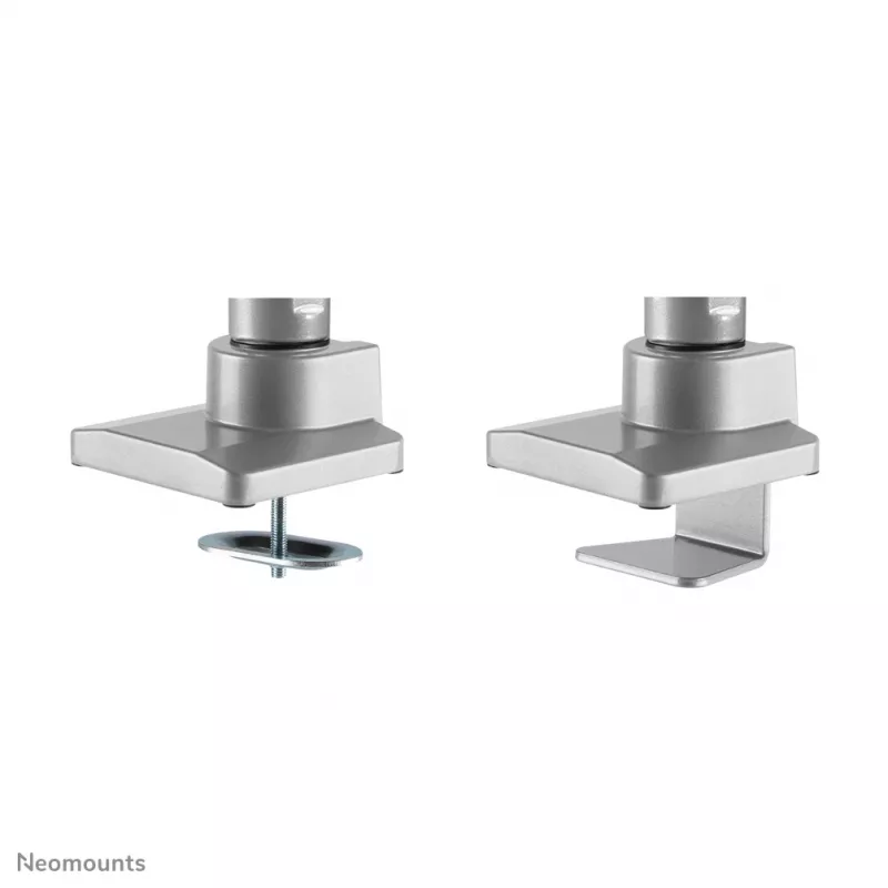 Braço para monitor Neomounts NM-D775DXSILVER 10-32 polegadas - mola a gás - Topfix - batente 180°