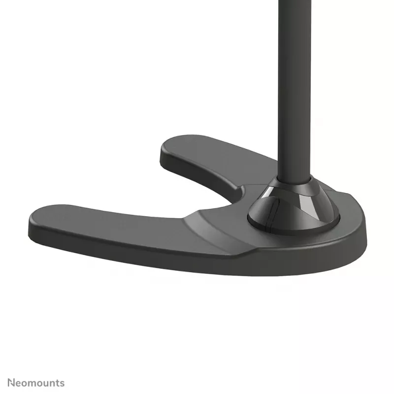 Neomounts FPMA-D700DD suporte de secretária para dois monitores, articulado, 19-30 polegadas (48,3-76,2 cm), 8 kg por ecrã, VESA 75x75-100x100, base/passa-cabos, preto