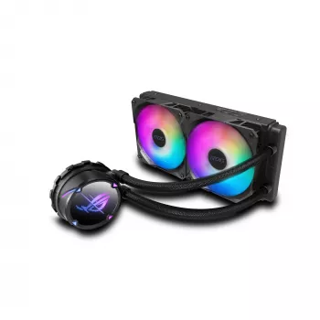 Refrigeração líquida tudo-em-um para processador ASUS ROG Strix LC II 240 ARGB 12 cm preto