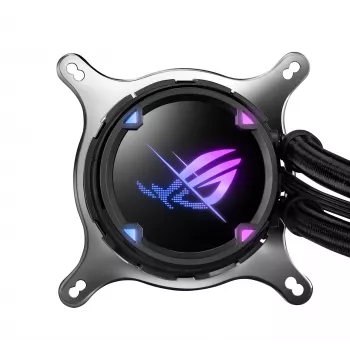 Refrigeração líquida tudo-em-um para processador ASUS ROG Strix LC II 240 ARGB 12 cm preto