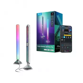 Barras de luz de mesa e ambiente Govee H8048 RGBIC Wi‑Fi e Bluetooth 2,4GHz
