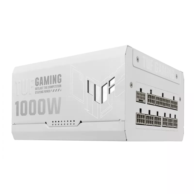 Fonte de alimentação ASUS TUF Gaming 1000W Gold White Edition 20+4 pin ATX ATX