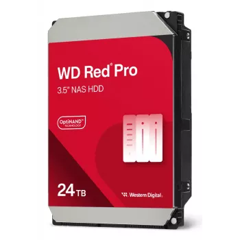 Disco rígido WESTERN DIGITAL - WD Red Pro WD241KFGX - 24TB - SATA 6Gb/s - 3,5 polegadas - 7200 rpm - 512 MB de cache