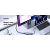 Docking station para portátil UGREEN 15596 USB 3.2 Gen 1 Type-A + Type-C, 3× USB-A, 1× USB-C PD 100W, 1× HDMI 2.0, alumínio