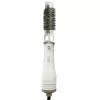 Adler AD 2027 modelador-secador de cabelo 5 em 1, 1200 W, 2 níveis de aquecimento, 5 acessórios com revestimento cerâmico, branco/champanhe