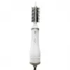 Adler AD 2027 modelador-secador de cabelo 5 em 1, 1200 W, 2 níveis de aquecimento, 5 acessórios com revestimento cerâmico, branco/champanhe