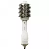 Adler AD 2027 modelador-secador de cabelo 5 em 1, 1200 W, 2 níveis de aquecimento, 5 acessórios com revestimento cerâmico, branco/champanhe