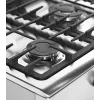 Fogão a gás e elétrico independente Ravanson KWGE-K90A Cheff, 90 cm, placa de 5 bicos (wok), forno elétrico 110 l, aço inoxidável/prateado