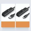 Caixa externa SATA III USB 3.0 de 2,5 polegadas UGREEN 70609 para SSD/HDD SATA de 2,5 polegadas, USB-A para SATA, 5 Gbit/s, preto