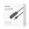 Caixa externa SATA III USB 3.0 de 2,5 polegadas UGREEN 70609 para SSD/HDD SATA de 2,5 polegadas, USB-A para SATA, 5 Gbit/s, preto