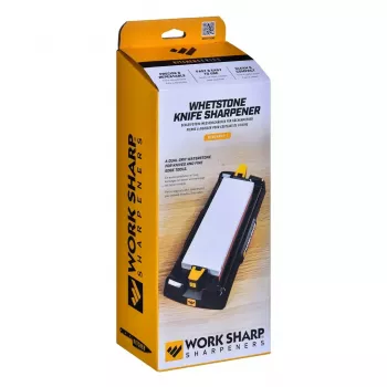 Conjunto de pedras de afiar Work Sharp 1000/6000 com suporte - sistema de dupla granulação