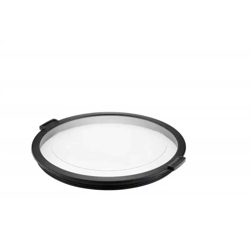 Conjunto GEFU com 2 taças com tampas G-35055 — taças de mistura/armazenamento em plástico empilháveis e duradouras