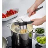 Espremedor de batatas GEFU 13110 – prensa em aço inoxidável com 2 discos