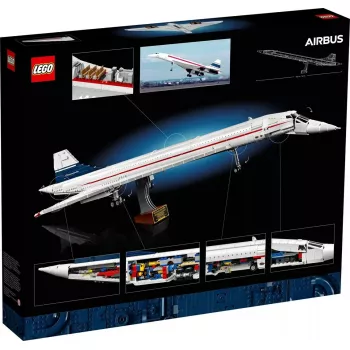 LEGO Icons 10318 Concorde, 2083 peças, 18+