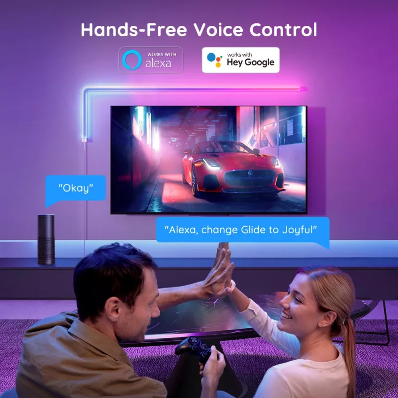 Luz de parede inteligente Govee H6062 Wi-Fi/Bluetooth