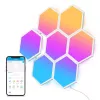 Painel inteligente Govee Glide Hexa Light Panels Wi-Fi branco 10 peças