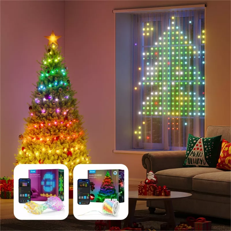 Tira de luz universal Govee H70B1 LED 2000 mm interior/exterior multicolor 520 lâmpadas