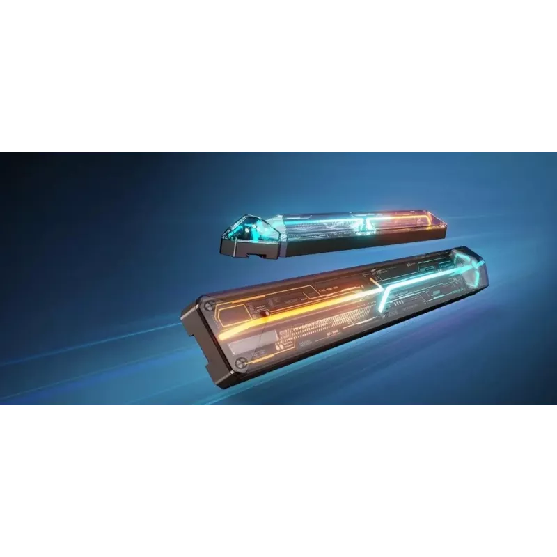 Luz de parede inteligente Govee Gaming Wall Lights (4+1) – Wi-Fi/Bluetooth, multicolor, 4 peças, 370×45×30 mm